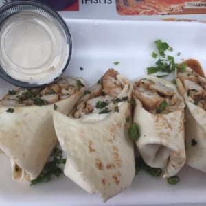 Chicken Asian Tacos 