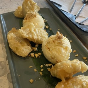 Postres - Banana Tempura