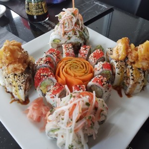 mixto de sushi