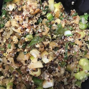 Quinoa con vegetales