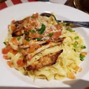 blackened Chicken Alfredo 