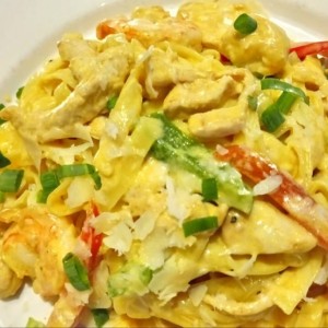 Cajun Ckicken & Shrimp pasta 