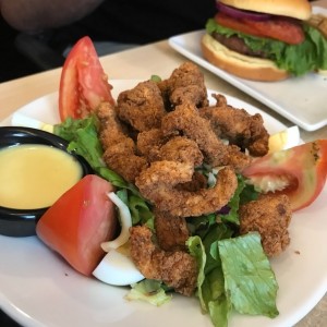 cajun fried chicken salad