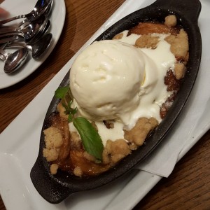 crumble apple pie