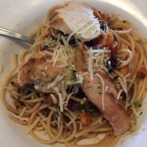 Bruschetta chicken pasta