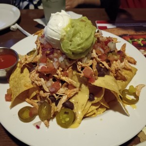 Appetizers - ULTIMATE CHICKEN NACHOS