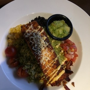 salmon mexican bowl