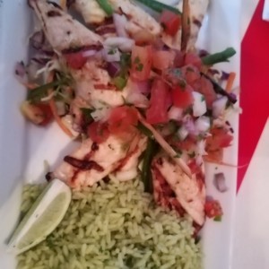 brochetas de pollo