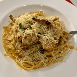 CAJUN SHRIMP & CHICKEN PASTA