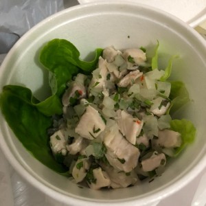 cebiche de corvina para llevar