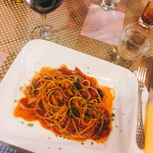 spaguetti alla puttanesca 