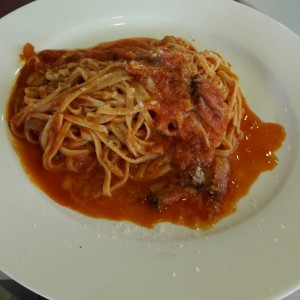 Tagliolini a la Matriciana