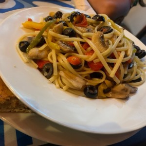 Pasta vegetariana 