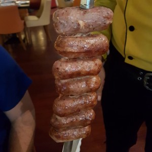 Chorizos de cerdo!