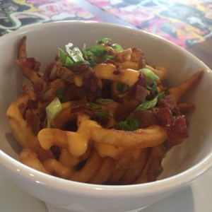 cheesse and bacon fries