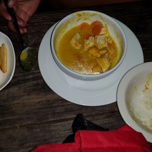 curry de pollo