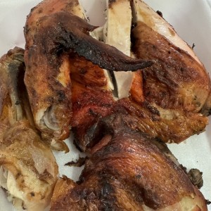 Pollo asado medio