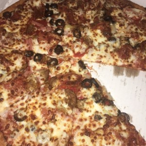 pizza all meat