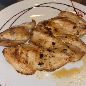 Pechuga de pollo a la plancha