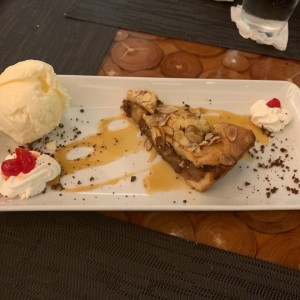 Strudel de Manzana con Helado Vainilla