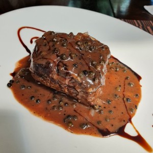 Filete de res a la pimienta