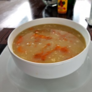 sopa de pata.