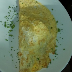 Omelette - Omelette de vegetales