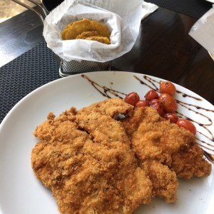 Milanesa de pollo