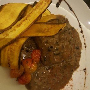 Filete de res a la pimienta