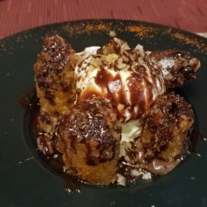 tempura de banana