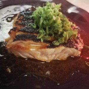 salmon al fuego