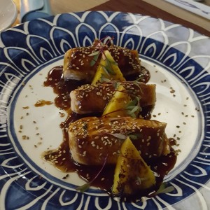 salmon teriyaki