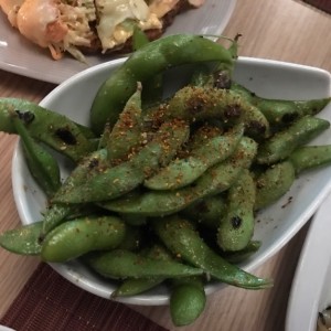 Spice edamame