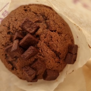 cupcake de doble chocolate