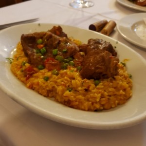 Ozo Buco con Raben y Risoto