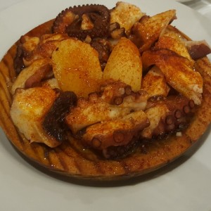 Pulpo de entrada