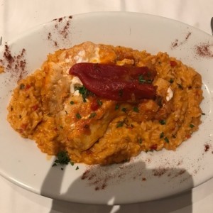 Mero con Risotto 