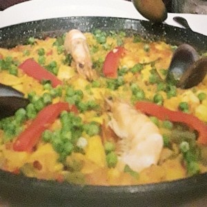 paella de mariscos 