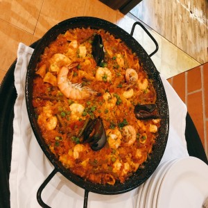 Paella de mariscos