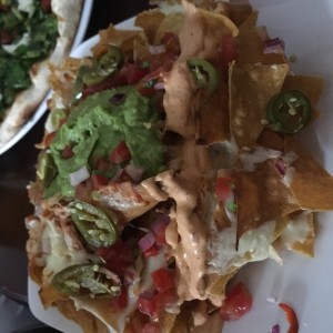 Nachos con Pollo 