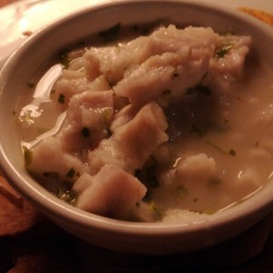 ceviche de corvina