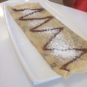 crepe de nutella