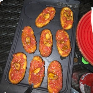 bruschetta de tomate