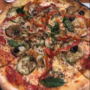 pizza vegetales