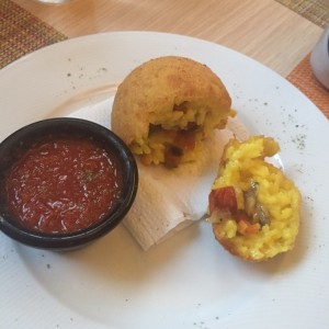 arancini de vegetales