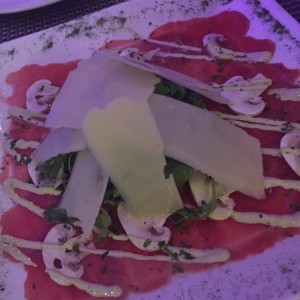 Antipasti - Carpaccio de Res