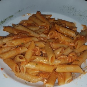 penne con salmon