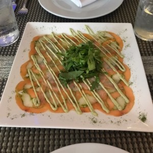 Antipasti - Carpaccio Strega