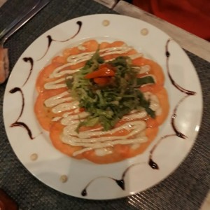 Antipasti - Carpaccio Strega