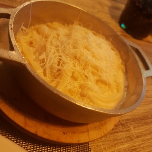 Pastas - Espaguetti  crema blanca